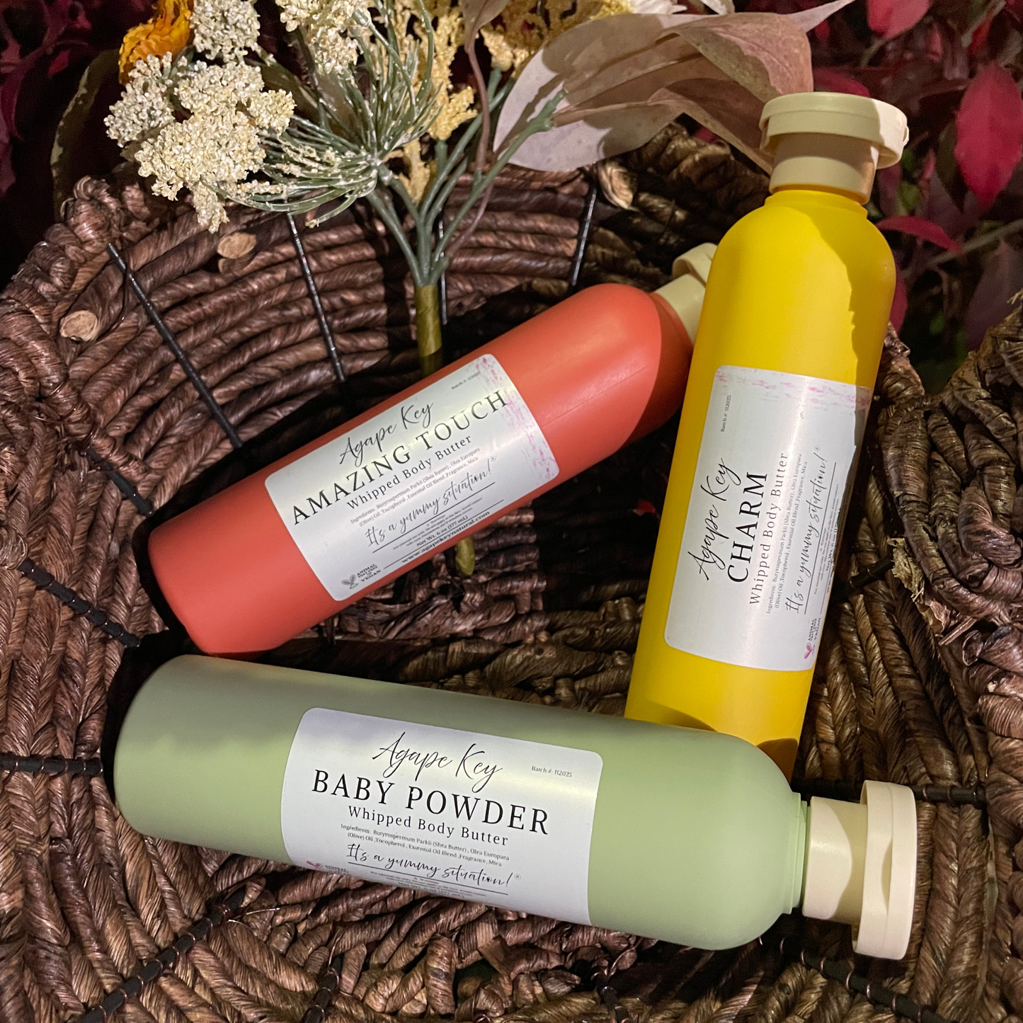 8.8 oz Squeeze Bottle Whipped Body Butters